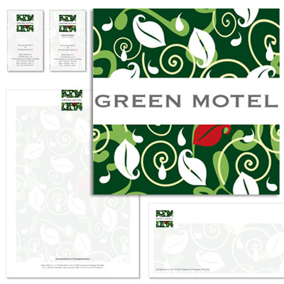 GREEN MOTEL – marchio e immagine coordinata