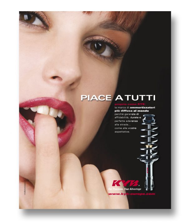 KYB ITALY – pagina pubblicitaria (2010)