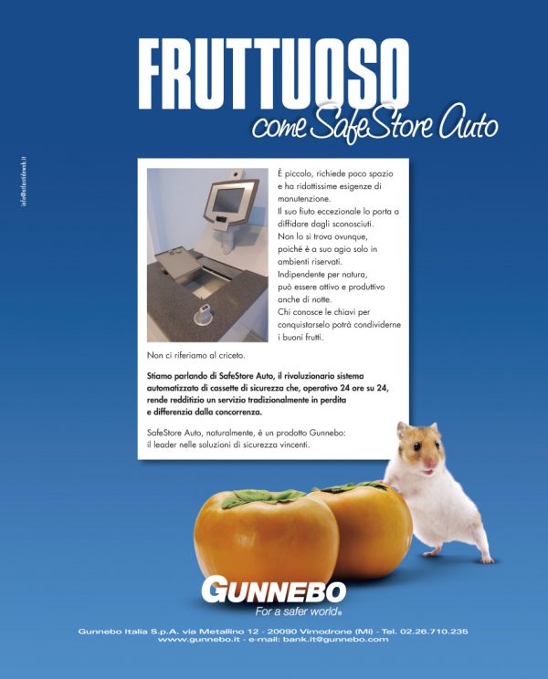 GUNNEBO – campagna 2008: soggetto “Fruttuoso”