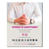R+W – pagina pubblicitaria (2019)